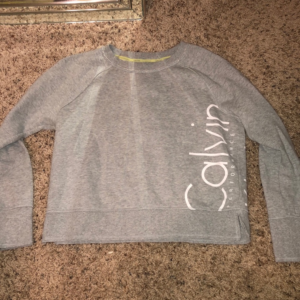 Grey Calvin Klein Pullover